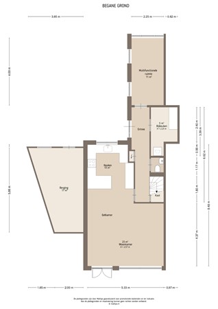 Floorplan - Frans L. Blomlaan 59, 4143 CW Leerdam